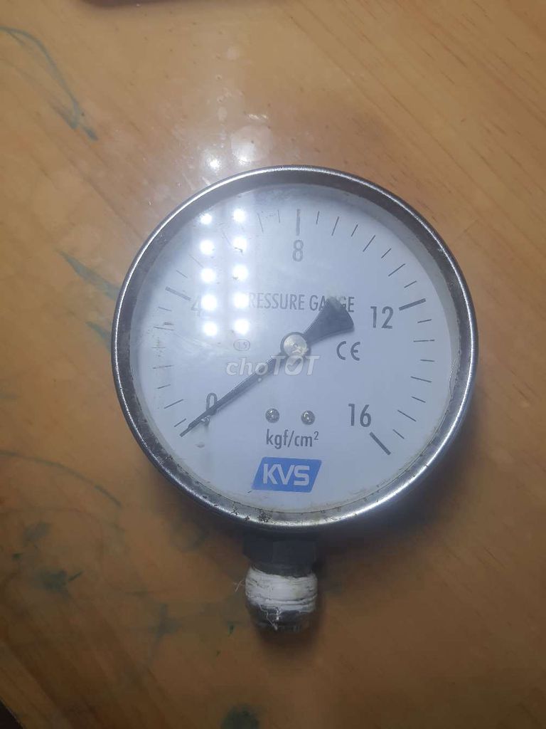 Đồng hồ áp suất KVS 16 kgf/cm². Mua bán Đồ chuyên dụng, Giống nuôi trồng tại Thành phố Bà Rịa Bà Rịa - Vũng Tàu được đăng bởi Hàng cũ THANH LÝ hình 1