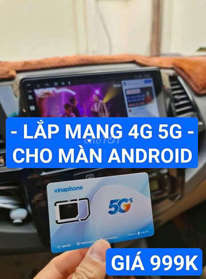 Bình Dương Lắp Mạng 4G 5G Cho Màn Android Xài Sim. Dịch vụ tại Thành phố Thủ Dầu Một Bình Dương được đăng bởi Cửa Hàng Thành Đạt hình 1