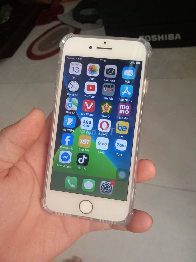 Apple iPhone 7 128GB Trắng Pin 100%. Mua bán Điện thoại tại Quận Gò Vấp Tp Hồ Chí Minh được đăng bởi Hội Đồ Điện Tử hình 1