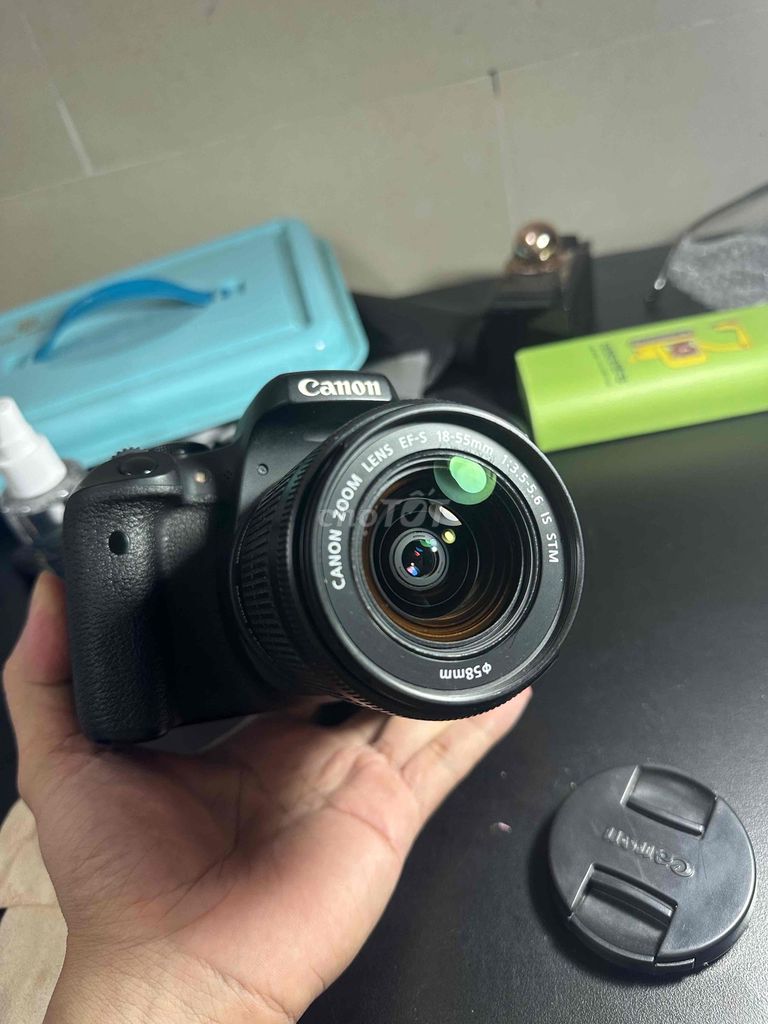 Máy ảnh Canon 750D DSLR Đen 18-55mm. Mua bán Máy ảnh, Máy quay tại Thành phố Thủ Đức Tp Hồ Chí Minh được đăng bởi Nguyễn Văn Sáng hình 1