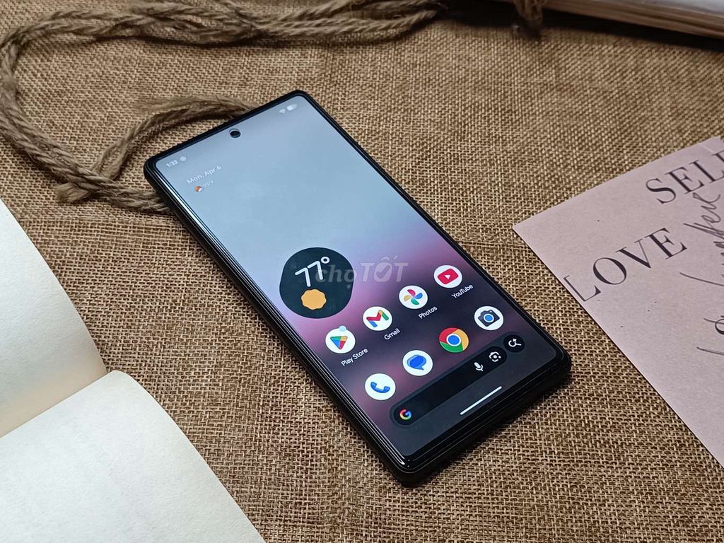 Google Pixel 6A Trắng android 16 OEM mở, bh 1th. Mua bán Điện thoại tại Thành phố Long Xuyên An Giang được đăng bởi Trung Mobile  hình 1