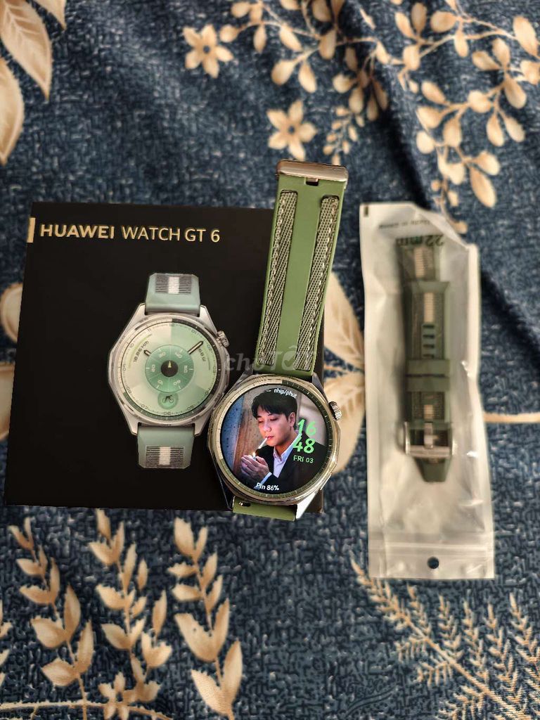 Huawei Watch GT 6 46mm Thép Xanh. Mua bán Thiết bị đeo thông minh tại Thành phố Đà Lạt Lâm Đồng được đăng bởi BẢO SƠN PHẠM hình 1