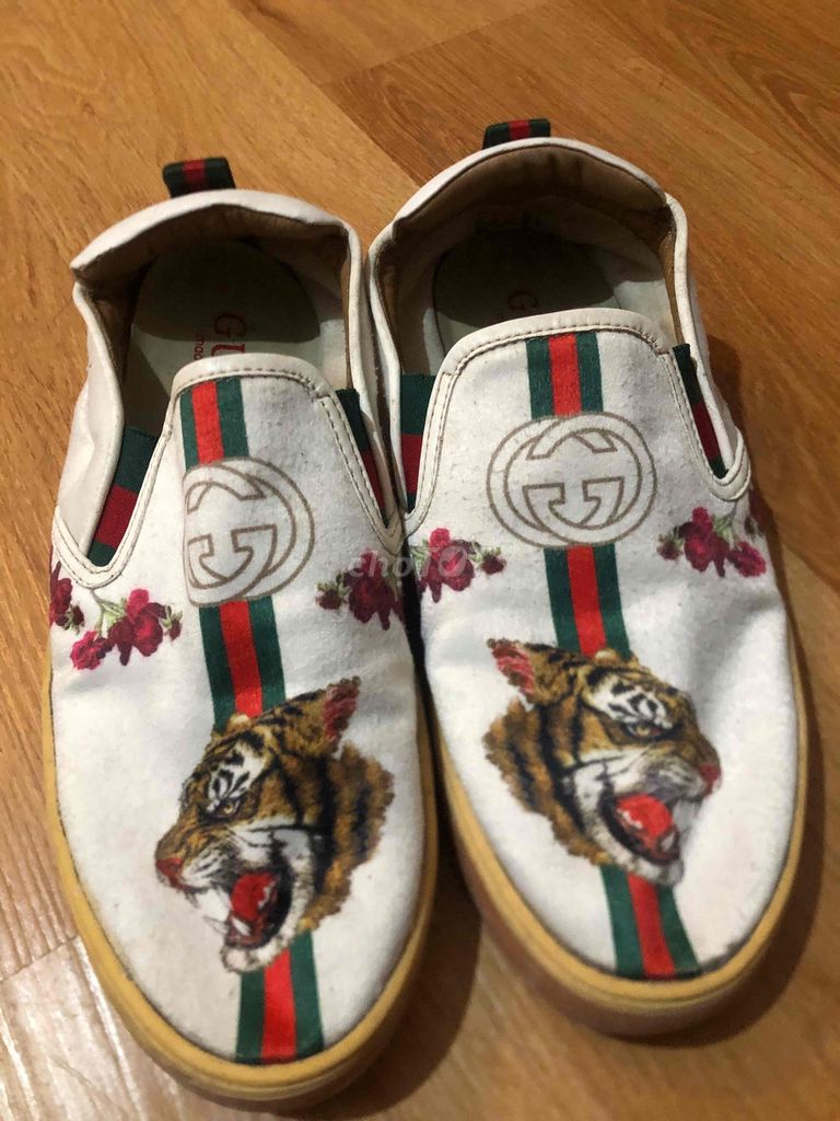 Giày lười Gucci Unisex Vải cao cấp. Mua bán Giày dép tại Quận Ba Đình Hà Nội được đăng bởi Ngô Hoàng Anh hình 1