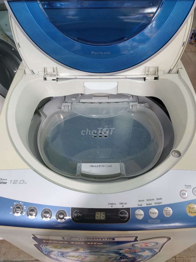Giặt 12kg Panasonic có bảo hành