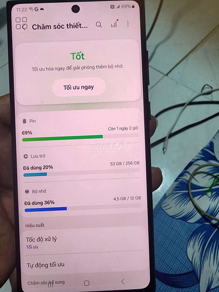 Samsung Galaxy S22 Ultra 12GB/256GB Đen. Mua bán Điện thoại tại Thành phố Thủ Đức Tp Hồ Chí Minh được đăng bởi nguyen sang  hình 1