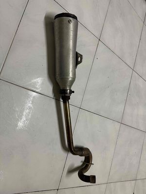 Pô xe máy Supertrapp Kim loại Bạc. Mua bán Phụ tùng xe tại Quận Gò Vấp Tp Hồ Chí Minh được đăng bởi Lộc