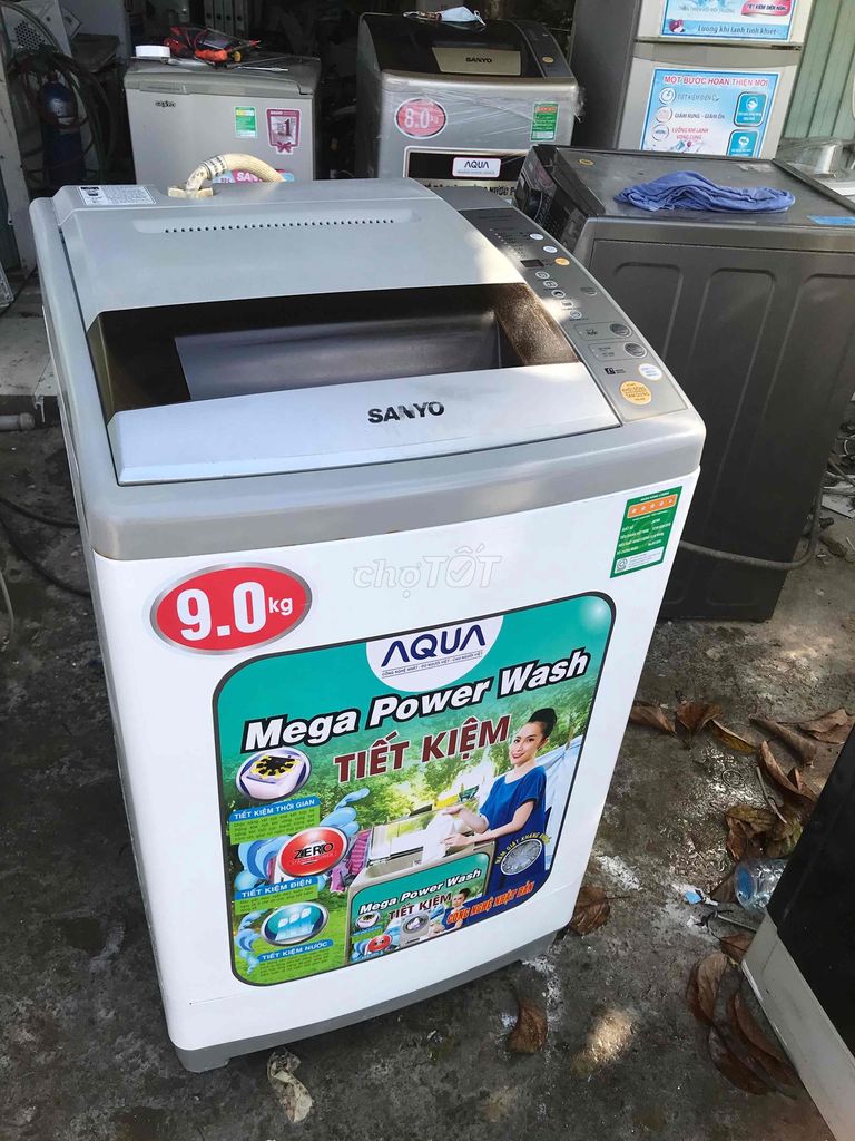 bán máy giặc sanyo aqua 9 kg