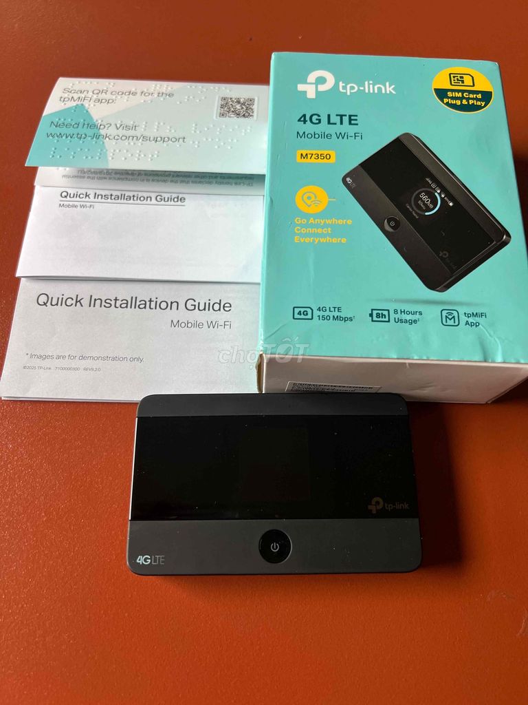 Bộ phát Wifi 4G LTE TP-Link M7350 Đen. Mua bán Phụ kiện (Màn hình, Chuột...) tại Huyện Xuyên Mộc Bà Rịa - Vũng Tàu được đăng bởi Tên chưa cung cấp hình 1