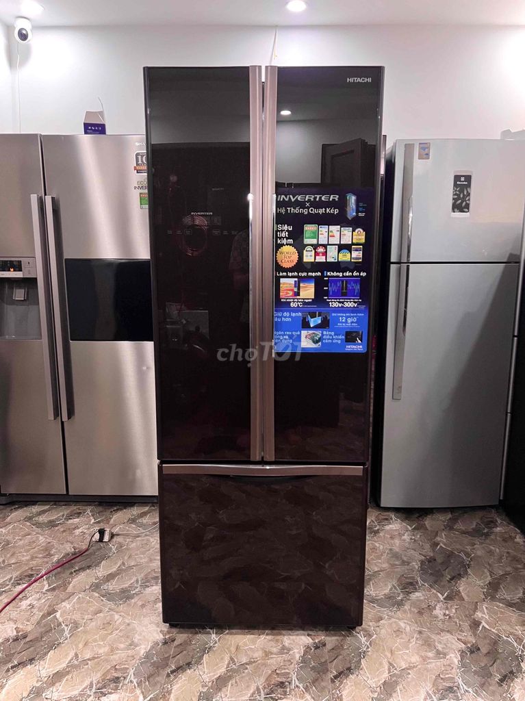 tủ lạnh hitachi 382 lít mặt kính gương siêu vip. Mua bán Tủ lạnh tại Quận Lê Chân Hải Phòng được đăng bởi điện lạnh xuân trường hình 1