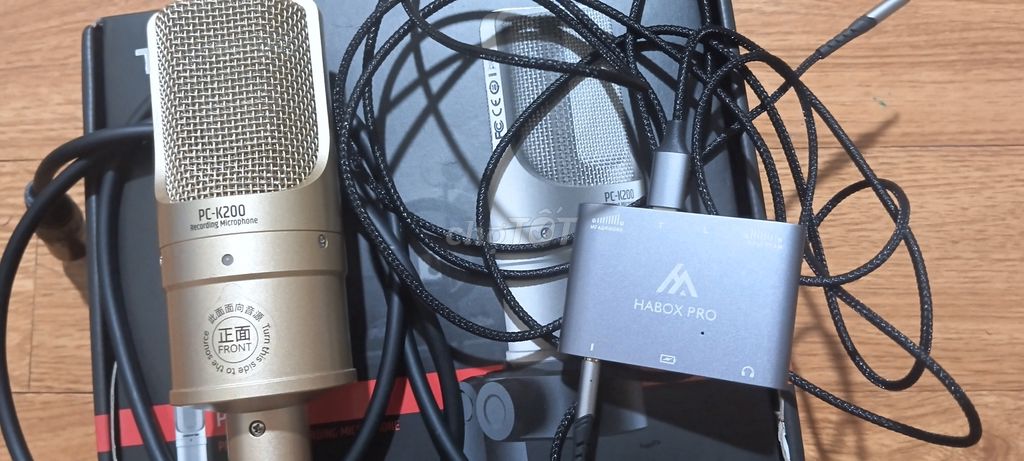 Micro thu âm PC-K200 Vàng đồng. Mua bán Tivi, Âm thanh tại Huyện Bình Chánh Tp Hồ Chí Minh được đăng bởi Hiệu Lê hình 1