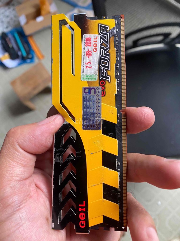 RAM GEIL EVO FORZA 4G. Mua bán Linh kiện (RAM, Card...) tại Huyện Hóc Môn Tp Hồ Chí Minh được đăng bởi Vương hình 1