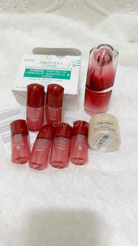 thanh ly Serum Shiseido tặng kèm kem dưỡng (Auth). Mua bán Phụ kiện thời trang khác tại Quận Phú Nhuận Tp Hồ Chí Minh được đăng bởi Ngọc hình 1
