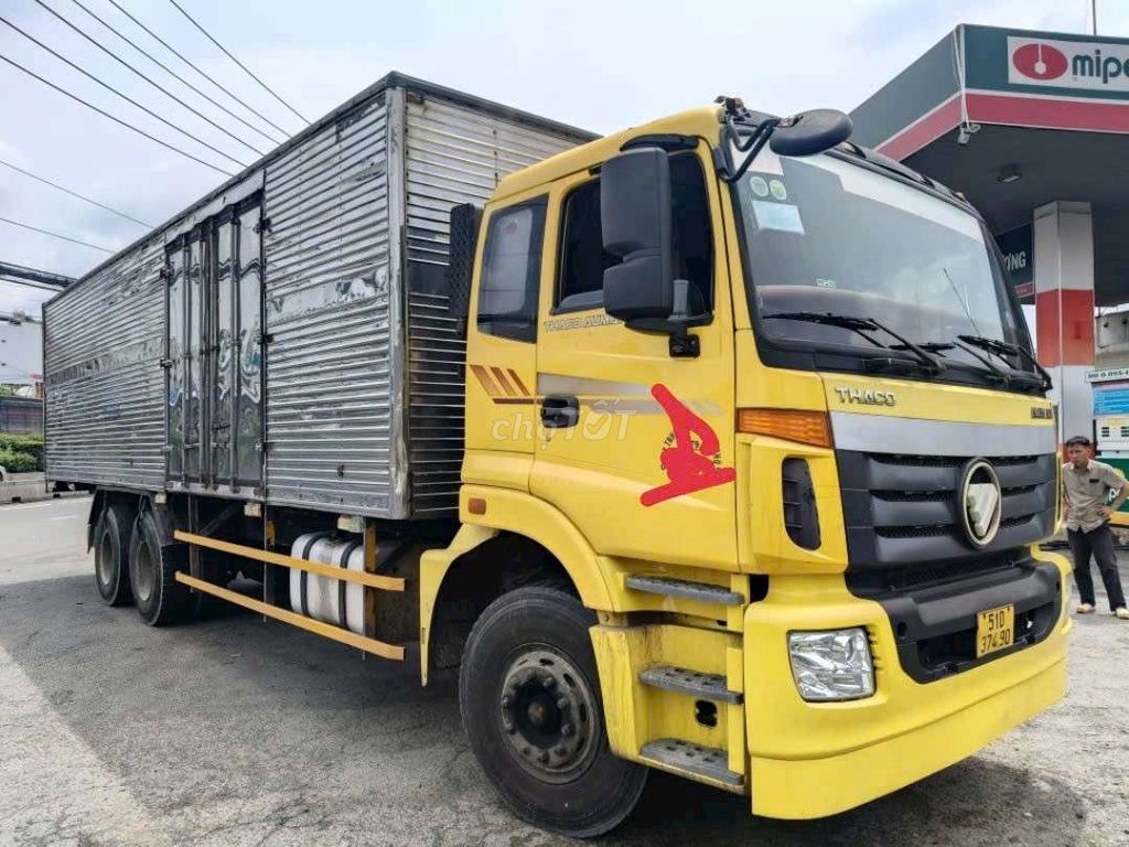 Auman 3 chân cầu thật 2014, thùng kín, cực zin. Mua bán Xe tải, xe ben tại Quận 12 Tp Hồ Chí Minh được đăng bởi Lê văn Khoa  hình 6