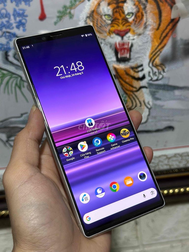 Sony Xperia 1 Trắng 99%. GL. Mua bán Điện thoại tại Quận Tân Phú Tp Hồ Chí Minh được đăng bởi Nguyễn Sơn hình 1