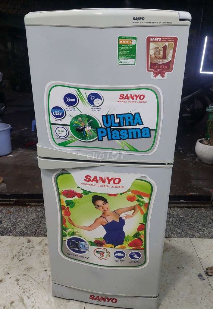 Tủ lạnh Sanyo 110l không bám tuyết