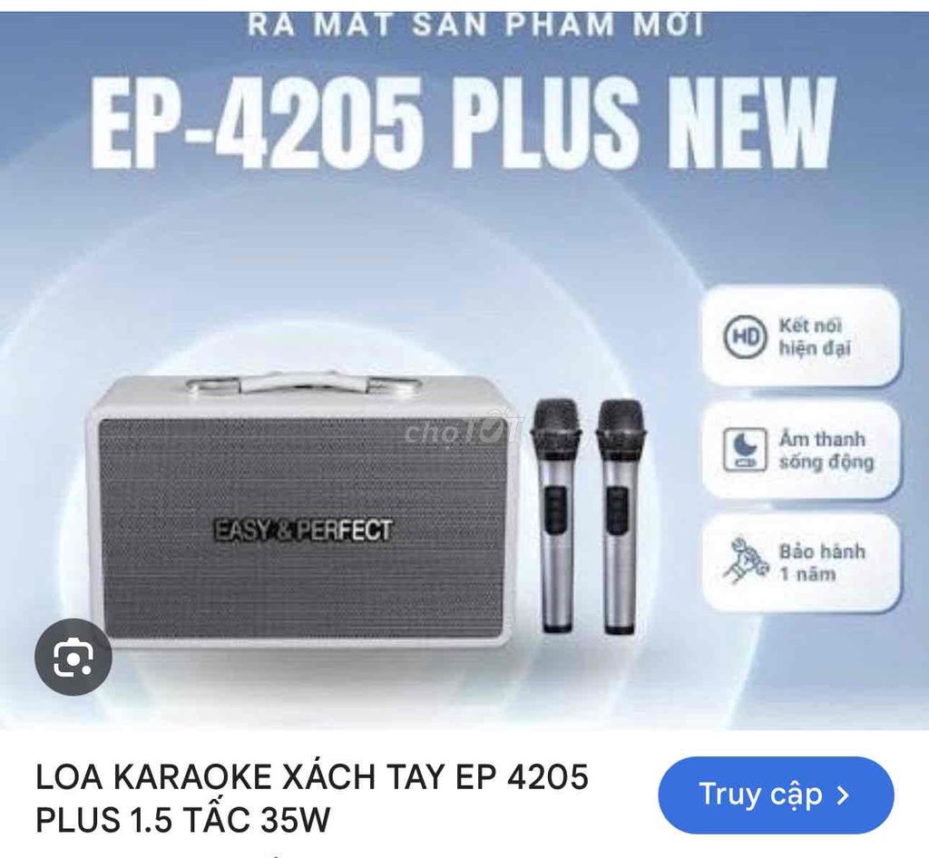 Loa karaoke Easy & Perfect EP-4205 Plus. Mua bán Tivi, Âm thanh tại Thành phố Cao Lãnh Đồng Tháp được đăng bởi Nguyễn Khởi hình 1