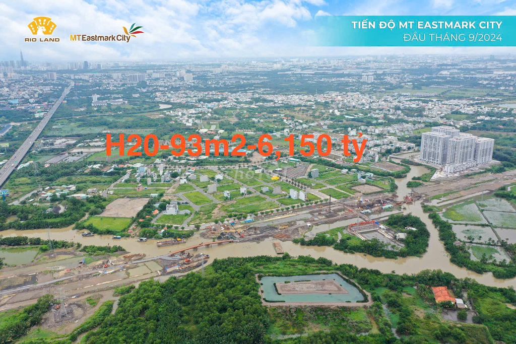 Đất KDC Centana Điền Phúc Thành, đường Vành Đai 3, 93m2 giá 6 tỷ