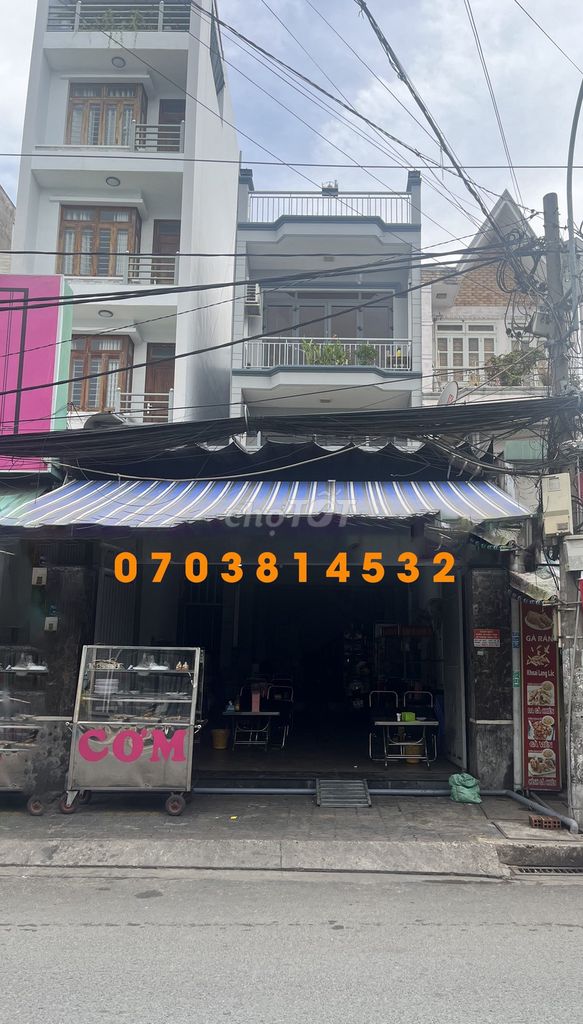 Cho thuê nhà 5..4x26m mặt tiền Bùi Văn Ba, Tân Thuận Đông