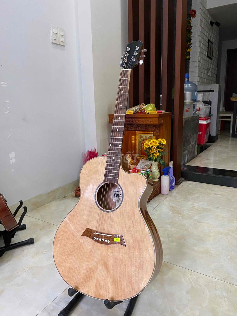 Cần pass acoustic gỗ thịt mới