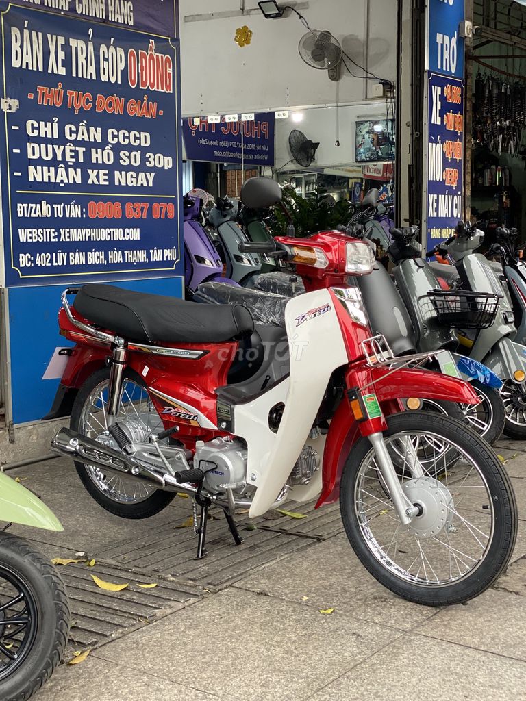 Xe số mới nhà Detech dáng dream siêu chất. Mua bán Xe máy tại Quận Tân Phú Tp Hồ Chí Minh được đăng bởi A Phước hình 3