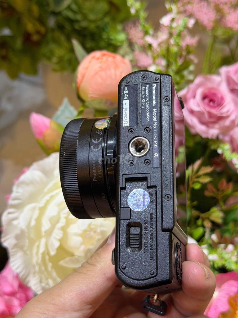 Máy ảnh Panasonic Lumix GF10 kèm 12-32 đen đẹp. Mua bán Máy ảnh, Máy quay tại Quận Hai Bà Trưng Hà Nội được đăng bởi Quang Huy hình 1