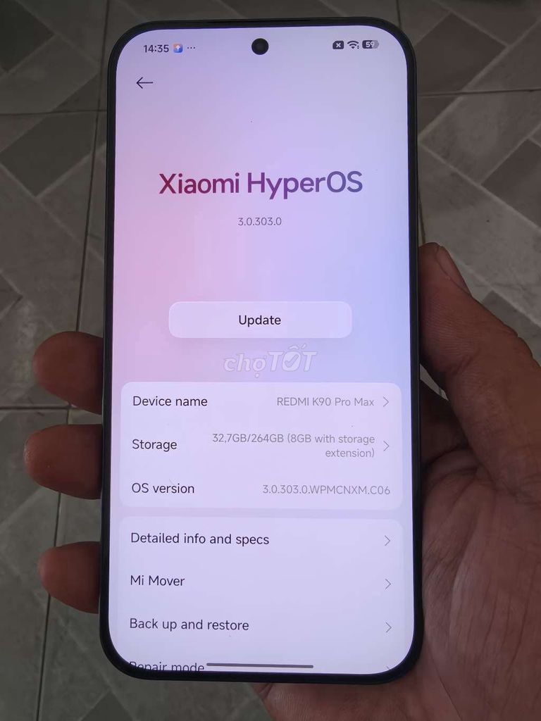 Xiaomi Redmi K90 Pro Max 12GB/256GB Đen99% nội địa. Mua bán Điện thoại tại Thành phố Bến Tre Bến Tre được đăng bởi Từ Tuấn Bến Tre hình 1