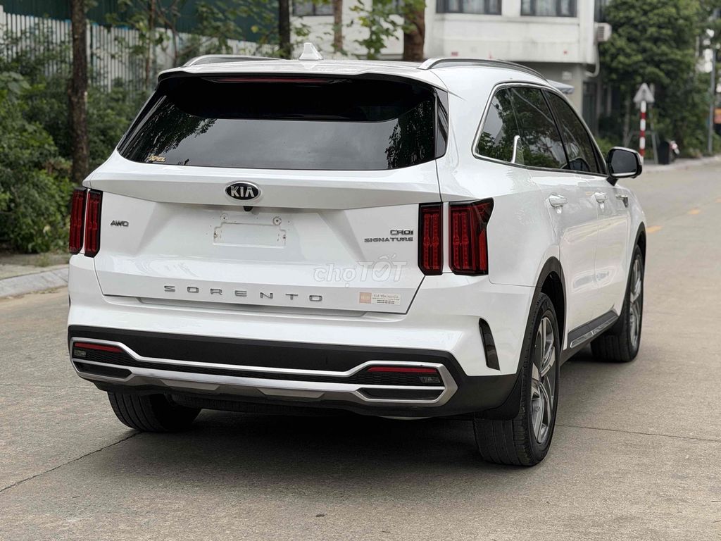 Kia Sorento Signature 2.2D 2020, белый, 7-местный