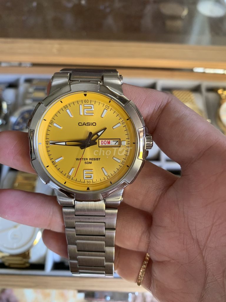 Đồng hồ Casio MTP-E119D-9AVDFRỰC RỠ, CÁ TÍNH VÀNG . Mua bán Đồng hồ tại Thành phố Long Xuyên An Giang được đăng bởi PIN hình 1