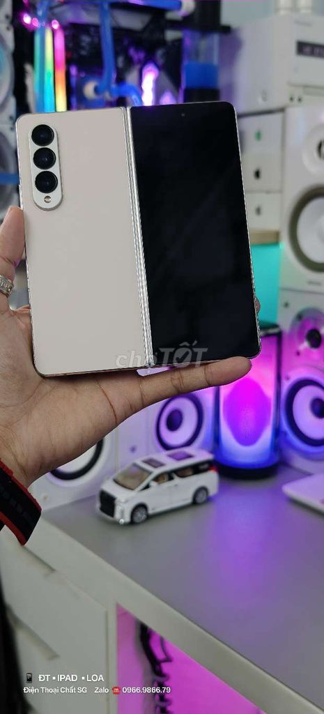 Samsung Fold 4 12GB/256GB Trắng. Mua bán Điện thoại tại Quận Tân Bình Tp Hồ Chí Minh được đăng bởi Hùng hình 1