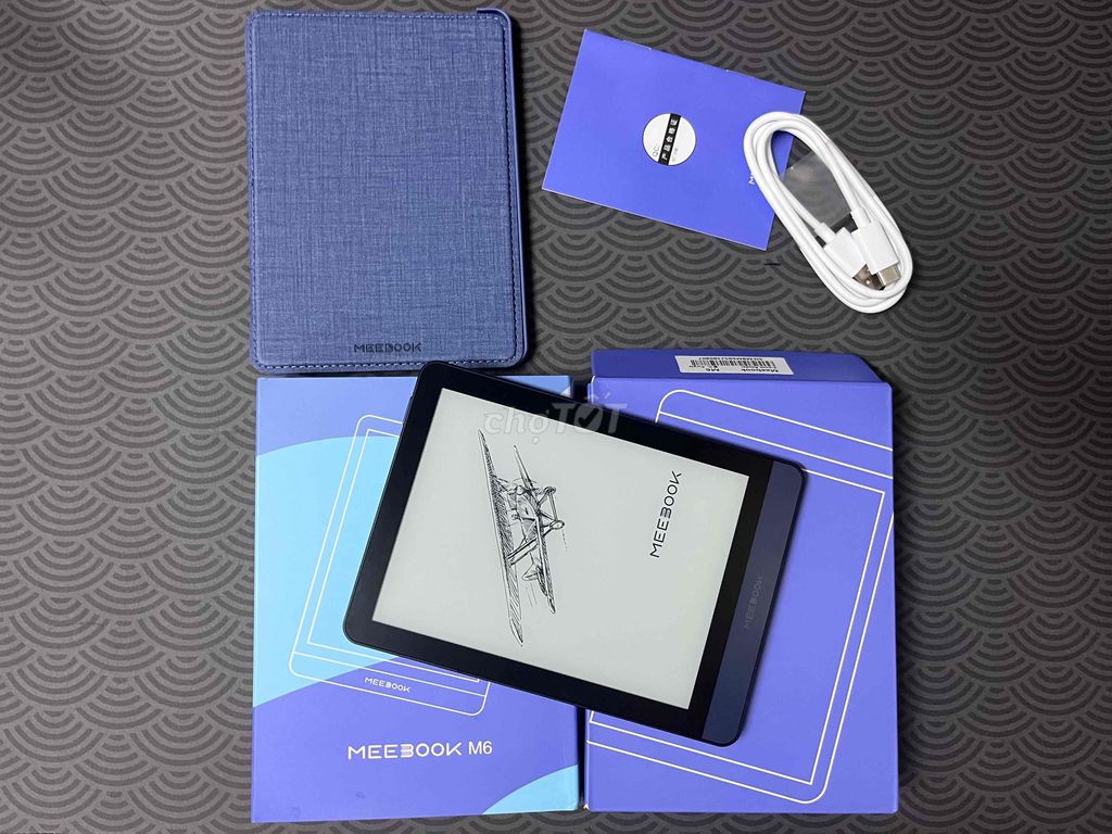 Máy đọc sách Meebook M6 fullbox likenew. Mua bán Máy tính bảng tại Quận Bình Tân Tp Hồ Chí Minh được đăng bởi TDT hình 1