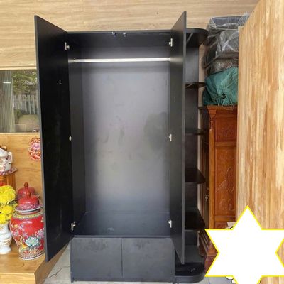 Tủ quần áo 2 cánh liền kệ 1m2x2m2 gỗ MDF lõi xanh. Mua bán Tủ, kệ gia đình tại Quận Bình Thạnh Tp Hồ Chí Minh được đăng bởi Đoàn Thanh Nhàn