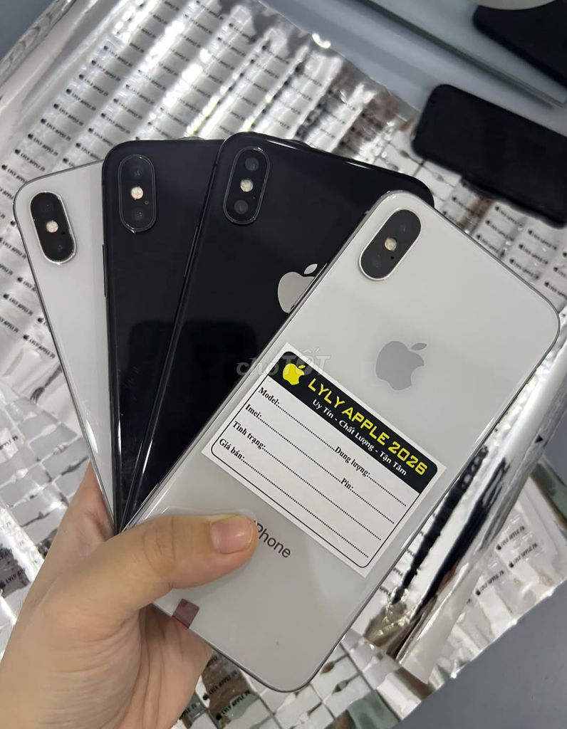 Apple iPhone X Đen, Trắng. Mua bán Điện thoại tại Quận 1 Tp Hồ Chí Minh được đăng bởi Hội Đồ Điện Tử hình 1