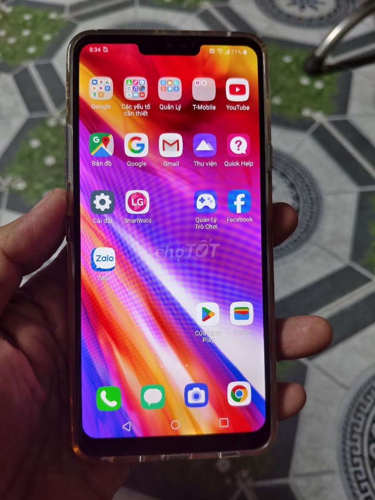 LG G7 ThinQ 64GB Đen. Mua bán Điện thoại tại Thành phố Trà Vinh Trà Vinh được đăng bởi Quí  hình 1