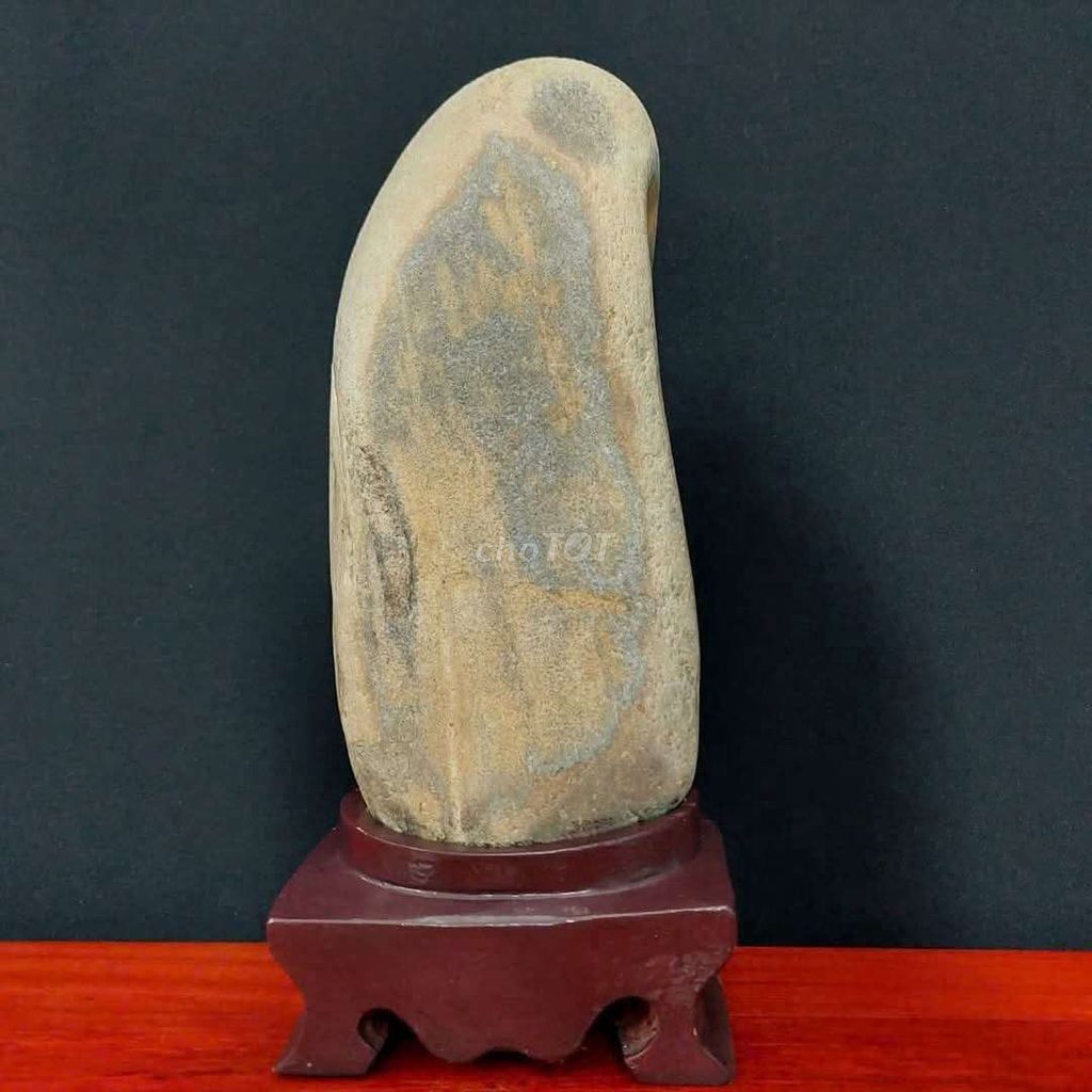 Đá cảnh Đạt Ma Sư Tổ đá suối 33cm. Mua bán Đồ sưu tầm, đồ cổ tại Quận 5 Tp Hồ Chí Minh được đăng bởi Trần Xuân Dương hình 1