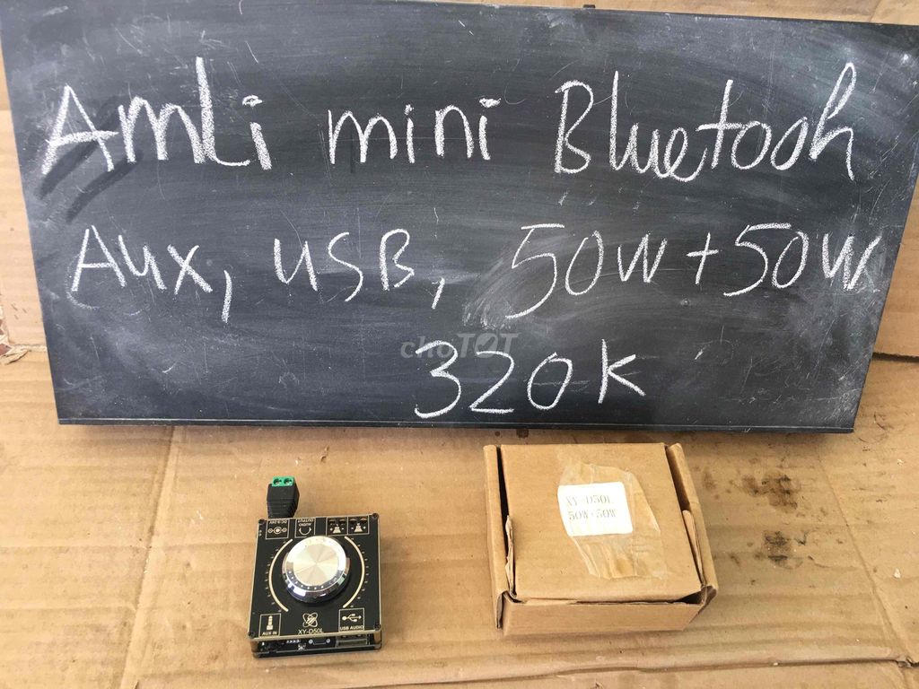 Amply mini Bluetooth USB AUX 50W x 2. Mua bán Tivi, Âm thanh tại Thị xã Duy Tiên Hà Nam được đăng bởi hinh dieu linh hình 1