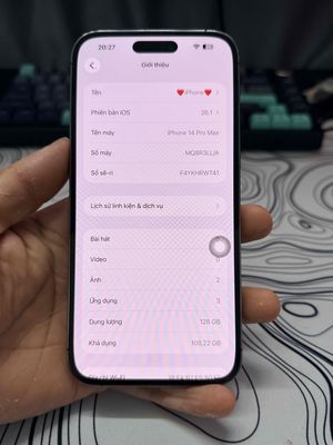 Apple iPhone 14 Pro Max 128GB Tím