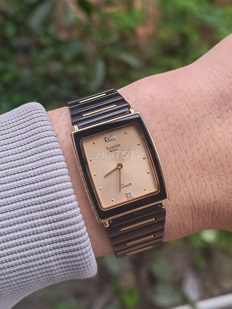Đồng hồ Genesis Milano Nam Kim loại. Mua bán Đồng hồ tại Huyện Vụ Bản Nam Định được đăng bởi Shop Đồng Hồ Si Nhật hình 1