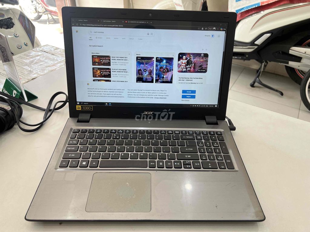 Acer Aspire V5-591G i5-6300HQ 8/256GB RTX 950M. Mua bán Laptop tại Quận Tân Bình Tp Hồ Chí Minh được đăng bởi Cầm Đồ Lê Cường hình 1