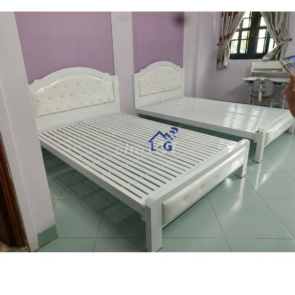 GIƯỜNG SẮT-- GIƯỜNG SẮT-- GIƯỜNG SẮT-- GIƯỜNG SẮT. Mua bán Giường, chăn ga gối nệm tại Huyện Nhà Bè Tp Hồ Chí Minh được đăng bởi NỘI THẤT LÂM GIA PHÁT  hình 1