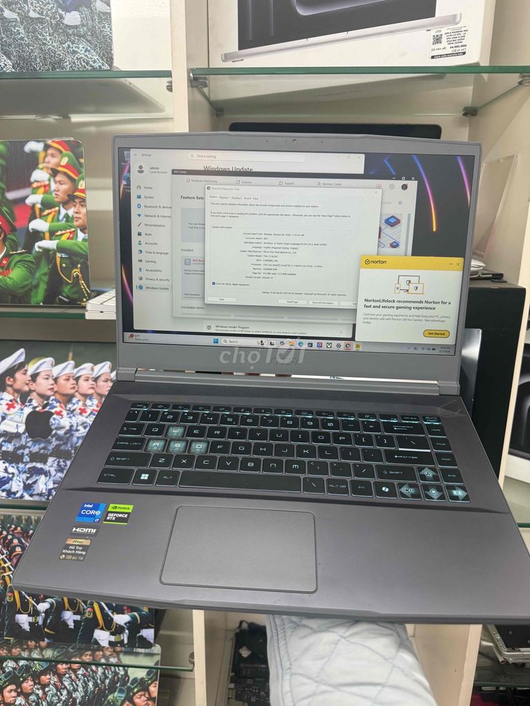 MSI Thin 15 i7 Gen 13 15.6 inch 16GB/512GB. Mua bán Laptop tại Quận Đống Đa Hà Nội được đăng bởi CITYAPPLE hình 1