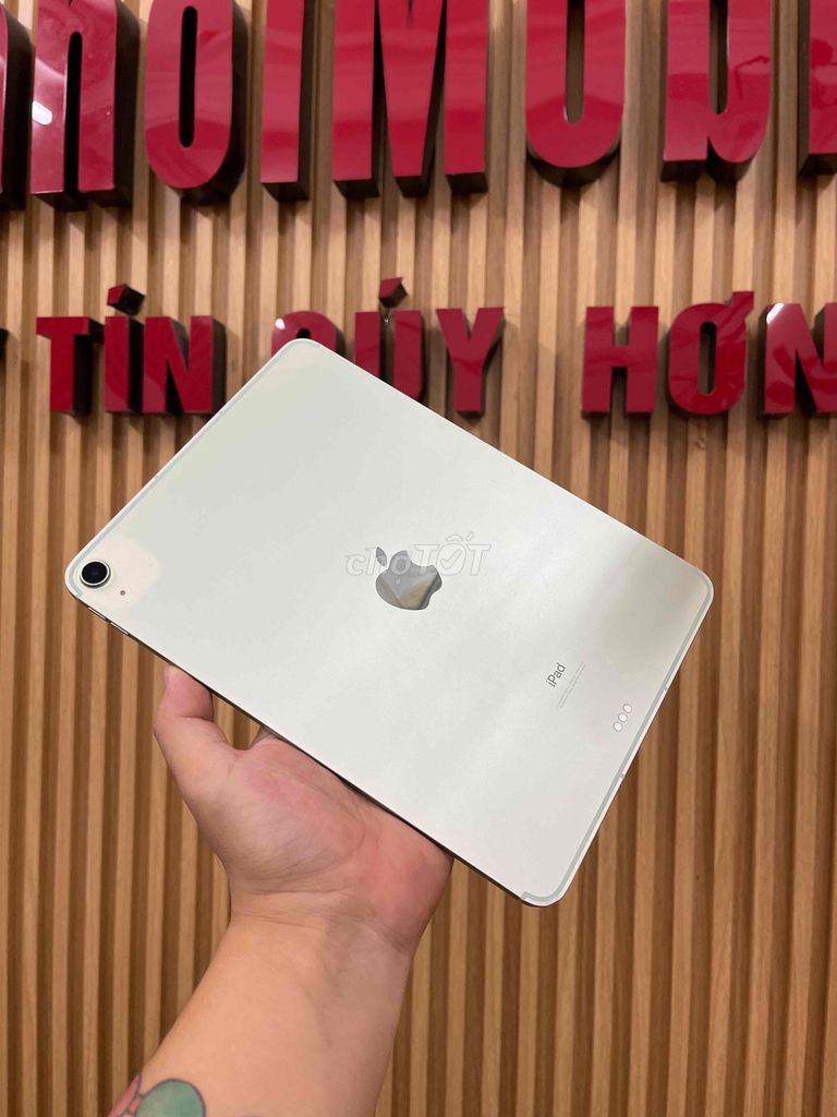 Apple iPad Air 4 64GB Wifi 4G Xám. Mua bán Máy tính bảng tại Quận Đống Đa Hà Nội được đăng bởi HaNoiMobile HT  hình 1