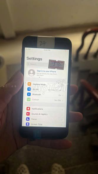 Apple iPhone 7 Đen Đã qua sử dụng. Mua bán Điện thoại tại Quận 1 Tp Hồ Chí Minh được đăng bởi Hội Đồ Điện Tử hình 1