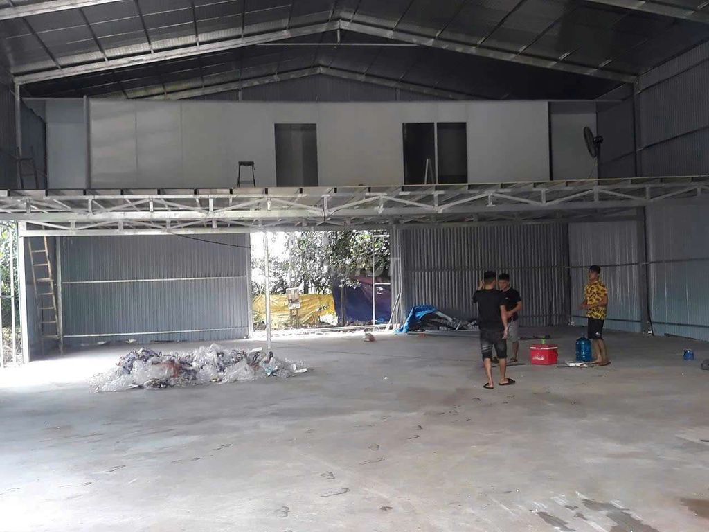 Kho 500m2, đường Đại Áng, cont 40ft, 33tr/th