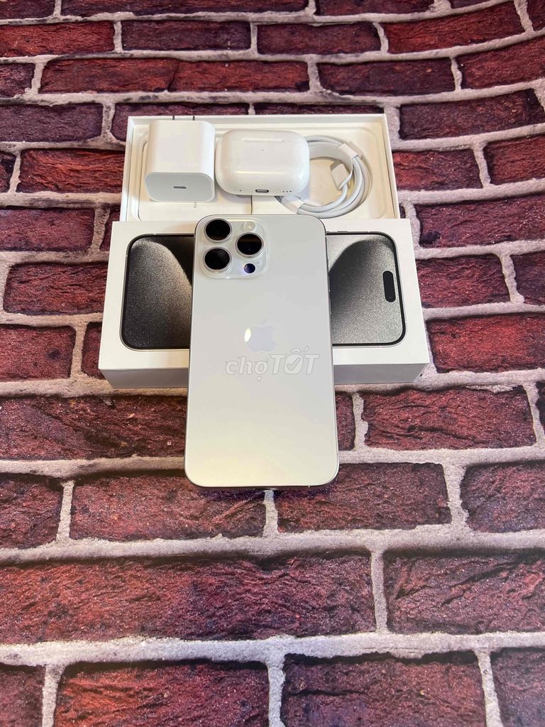 iPhone 15 Pro Max 256G QTế Zin Đẹp 99% Pin Zin 93%. Mua bán Điện thoại tại Quận Bình Thạnh Tp Hồ Chí Minh được đăng bởi Vượng Kim Phát hình 1