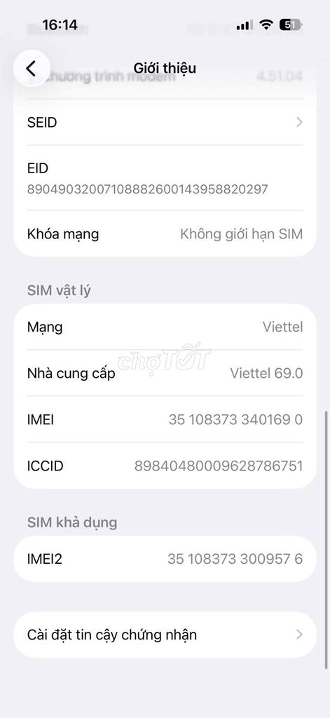 Apple iPhone 14 Pro 128GB Việt Nam. Mua bán Điện thoại tại Quận Nam Từ Liêm Hà Nội được đăng bởi khoa cơ khí hình 1