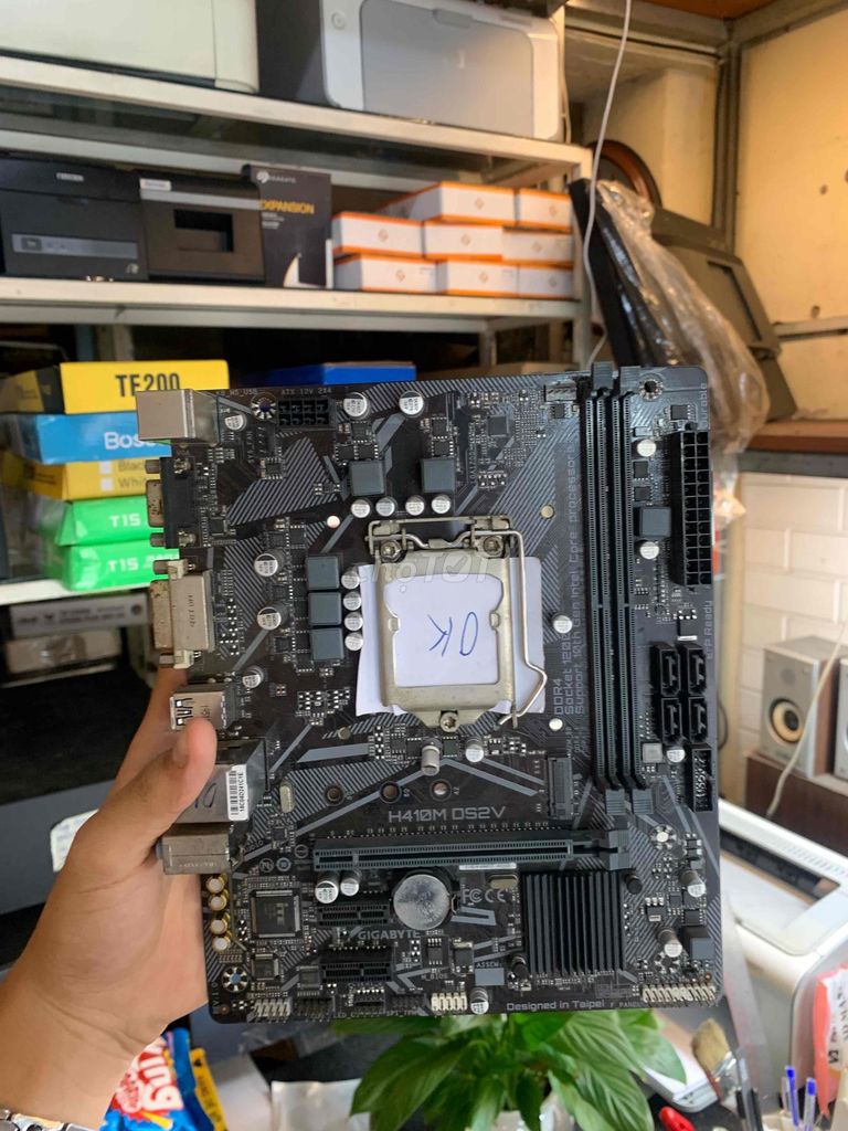 THANH LÝ MAIN GIGABYTE H410. Mua bán Linh kiện (RAM, Card...) tại Quận Phú Nhuận Tp Hồ Chí Minh được đăng bởi tiến tài 770 nguyễn kiệm p4 quận phú nhuận hình 1