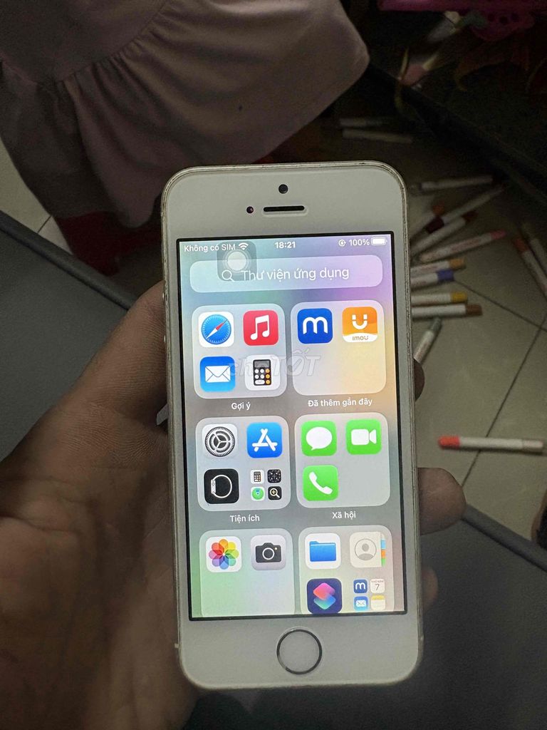 Apple iPhone SE Bạc Đã sử dụng. Mua bán Điện thoại tại Quận 12 Tp Hồ Chí Minh được đăng bởi Phùng mạnh hình 1