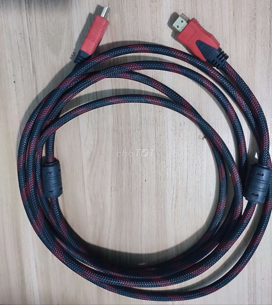 3m HDMI đỏ đen dây bện. Mua bán Phụ kiện (Màn hình, Chuột...) tại Thành phố Dĩ An Bình Dương được đăng bởi Tâm hình 1