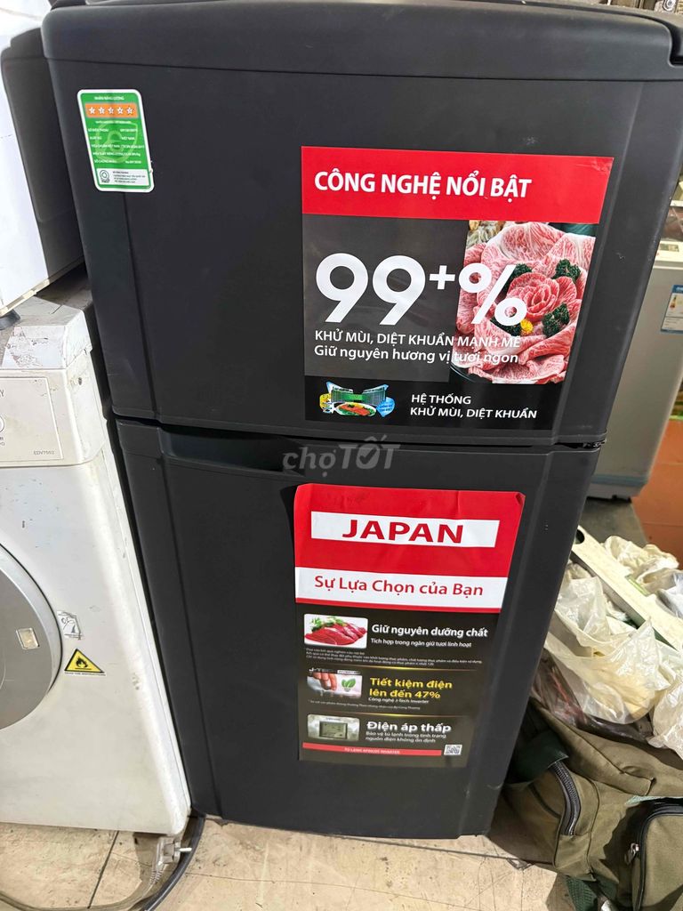 Tủ lạnh Sanyo 120L Đen. Mua bán Tủ lạnh tại Quận 8 Tp Hồ Chí Minh được đăng bởi Điện Lạnh Giá Tốt hình 1
