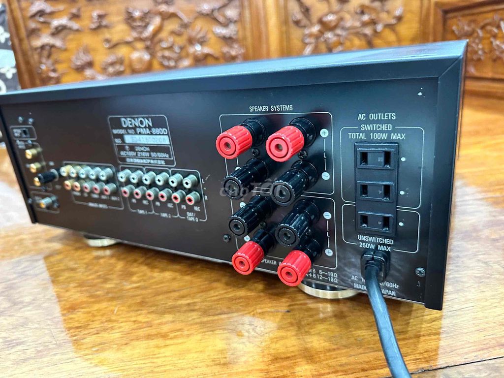 Amply Denon PMA-880D Đen Optical. Mua bán Tivi, Âm thanh tại Quận Tân Bình Tp Hồ Chí Minh được đăng bởi Audio toàn hình 1
